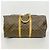 Louis Vuitton Monogram Keepall Bandoulière 55 Marrone - vista 12