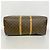 Louis Vuitton Monogram Keepall Bandoulière 55 Marrone - vista 3