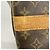 Louis Vuitton Monogram Keepall Bandoulière 55 Marrone - vista 5