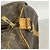 Louis Vuitton Monogram Keepall Bandoulière 55 Marrone - vista 8