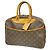 Borsa Louis Vuitton Monogram Deauville Marrone