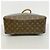 Borsa Louis Vuitton Monogram Deauville Marrone - vista 3