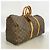 Borsa Boston Louis Vuitton Monogram Keepall 50 Marrone - vista 2