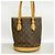 Saco Tote Louis Vuitton Monogram Bucket PM Marrom - vista 11