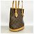 Saco Tote Louis Vuitton Monogram Bucket PM Marrom - vista 2