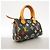 Borsa a mano Louis Vuitton Monogram Multicolor Mini Speedy Nero - vista 2