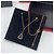 Autre Marque Collana Qeelin Kirin Petite Wulu in Oro 18k e Diamanti D'oro - vista 6