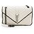 Borsa a tracolla Soft Medium in pelle di vitello matelassé con monogramma Saint Laurent Nero