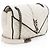 Borsa a tracolla Soft Medium in pelle di vitello matelassé con monogramma Saint Laurent Nero - vista 2