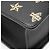Gucci Calfskin Bee & Star Sylvie Mini Top Handle Nero - vista 10