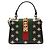 Gucci Calfskin Bee & Star Sylvie Mini Top Handle Nero - vista 3