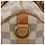Borsa Louis Vuitton Speedy Bandouliere Marrone Beige - vista 4
