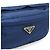 Prada Gürteltasche mit Triangle-Logo Blau - Ansicht 8