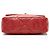 Gabrielle Borsa a tracolla Chanel 19 Medium Flap in pelle di agnello Rosso - vista 4