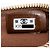 Chanel Vanity Case Slim com alça de mão em ráfia trançada Marrom - vista 6