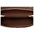 Chanel Vanity Case Slim com alça de mão em ráfia trançada Marrom - vista 7