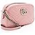 Borsa piccola GG Marmont in pelle matelassé Gucci Rosa - vista 2