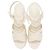Sandali platform Charlotte in pelle Nappa Gucci - Size 9 / 39 Marrone - vista 4