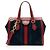 Borsa Tote Piccola Gucci Ophidia in Suede Blu