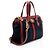 Borsa Tote Piccola Gucci Ophidia in Suede Blu - vista 2