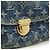Borsello da cintura Louis Vuitton Monogram Denim Blu - vista 8