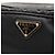 Prada Borsa crossbody con logo triangolare Nero - vista 6