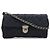Borsa a tracolla con catena Prada Blu