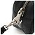 Bolsa tiracolo Prada com logótipo triangular Preto - vista 5