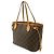 Borsa Tote Louis Vuitton Neverfull Marrone - vista 2