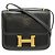 Hermès Constance 3 Schultertasche Schwarz