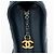 Chanel Chevron Aged Calfskin Gabrielle Small Hobo Blu - vista 9