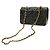 Borsa a tracolla Chanel Diana Matelassé Nero - vista 2