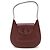 Borsa a tracolla Cartier in pelle marrone