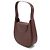 Borsa a tracolla Cartier in pelle marrone - vista 2