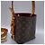 Bolsa bucket Louis Vuitton Monogram Marrom - vista 2