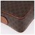 Céline CELINE Macadam Canvas Circle Shoulder Bag PVC Leather Brown Gold - vista 10
