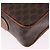 Céline CELINE Macadam Canvas Circle Shoulder Bag PVC Leather Brown Gold - vista 12