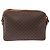 Céline CELINE Macadam Canvas Circle Shoulder Bag PVC Leather Brown Gold - vista 3