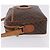Céline CELINE Macadam Canvas Circle Shoulder Bag PVC Leather Brown Gold - vista 5