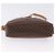 Céline CELINE Macadam Canvas Circle Shoulder Bag PVC Leather Brown Gold - vista 9