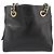 PRADA Bolso de hombro con cadena de piel negro y dorado - vista 13