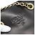 PRADA Bolso de hombro con cadena de piel negro y dorado - vista 17