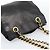 PRADA Bolso de hombro con cadena de piel negro y dorado - vista 6