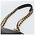 PRADA Bolso de hombro con cadena de piel negro y dorado - vista 8
