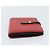 Céline CELINE Large Strap Wallet Bifold Wallet Leather Red Gold Tone - vista 4
