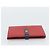Céline CELINE Large Strap Wallet Bifold Wallet Leather Red Gold Tone - vista 6