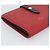 Céline CELINE Large Strap Wallet Bifold Wallet Leather Red Gold Tone - vista 9