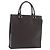 Céline CELINE C Macadam Canvas Hand Bag Leather Dark Brown Gold