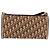 Christian Dior Trotter Canvas Shoulder Bag Beige Gold - vista 3