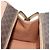 Céline CELINE Macadam Canvas Hand Bag PVC Leather Brown Gold - vista 19